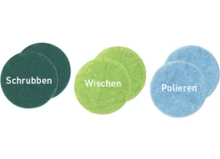 6 Mikrofaser-Pads für Hurricane Floating Mop