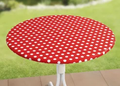 Abwaschbare Spann-Tischdecke