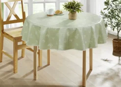 Abwaschbare Wachstuch-Tischdecke