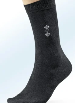 Achterpack Socken mit flachgenähter Spitze