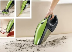 Akku-Handstaubsauger mit schwenkbarer Turbodüse