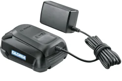 Akku-Starter-Kit (inkl. Ladegerät) für den Gloria FineCut Akku-Einhandmäher