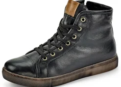 Andrea Conti, klassiche Damen-Stiefeletten, Winterschuhe, mit herausnehmbarem Fußbett