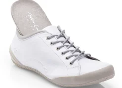 Andrea Conti, klassische Damen-Schnürschuhe, mit herausnehmbarem Lederfußbett