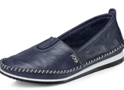 Andrea Conti, leichte Damen-Slipper, mit Gummizug