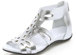 Andrea Conti, modische Damen-Sandalen, aus Leder