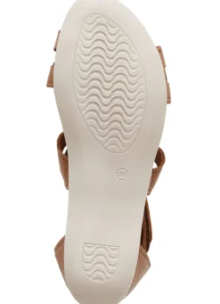 Andrea Conti, modische Damen-Sandalen, aus Leder