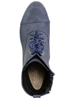 Andrea Conti, modische Damen-Stiefeletten, Winterschuhe, mit Reißverschluss