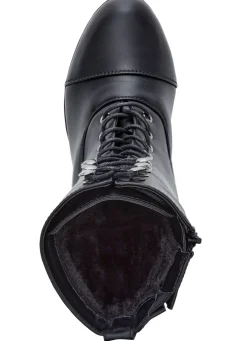 Andrea Conti, modische Damen-Stiefeletten, Winterschuhe, mit Reißverschluss