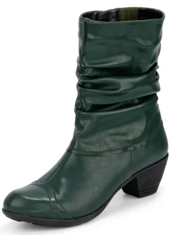 Andrea Conti, modische Damen-Stiefeletten, Winterschuhe, mit Reißverschluss