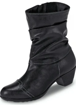 Andrea Conti, modische Damen-Stiefeletten, Winterschuhe, mit Reißverschluss