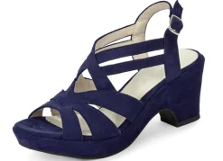 Andrea Conti, modische Damen-Sandaletten, mit verstellbarem Fersenriemchen