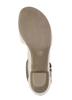 Andrea Conti, schicke Damen-Sandaletten, mit Klettspange