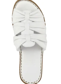 Andrea Conti Schlauchriemchen-Pantolette aus Nappaleder