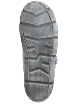 Andrea Conti Schnür-Bootie mit Schaftrand aus kariertem Textil