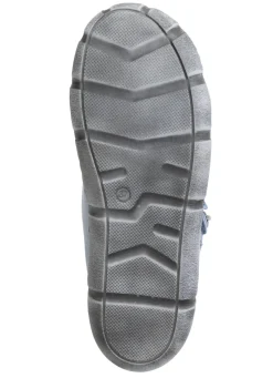 Andrea Conti Schnür-Bootie mit Schaftrand aus kariertem Textil