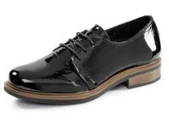 Andrea Conti Schnürschuh aus edlem Knautschlackleder