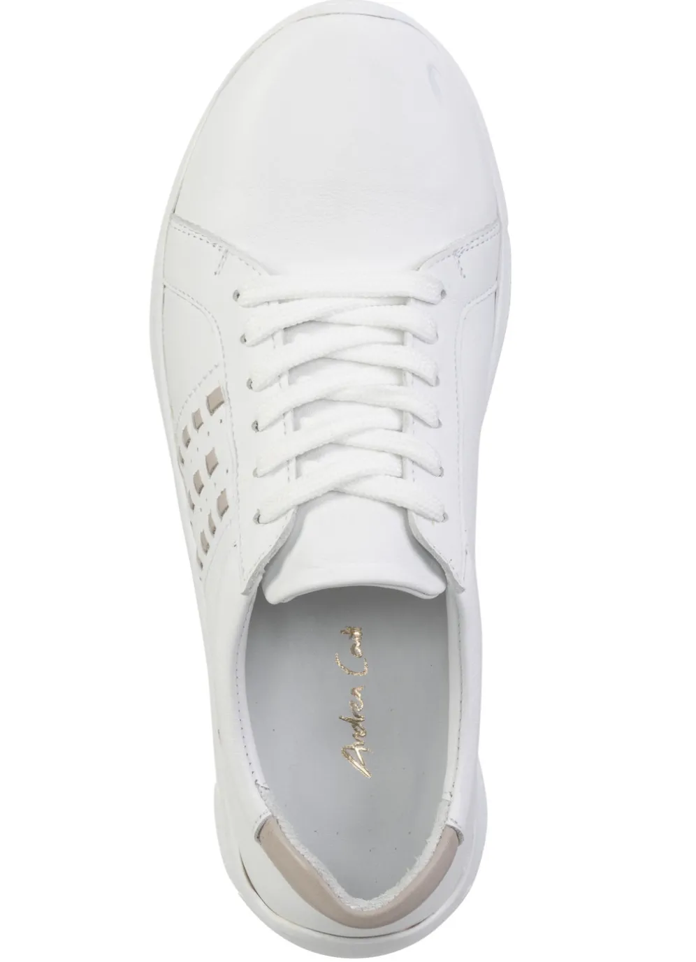 Andrea Conti Schnürschuh aus Nappaleder mit Kontrastdurchzügen