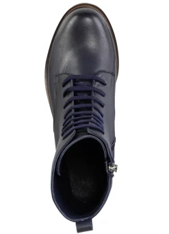 Andrea Conti Schnür-Stiefelette aus Rind-Nappaleder