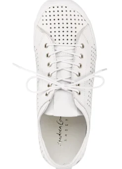 Andrea Conti, sommerliche Damen-Schnürschuhe, mit herausnehmbarem Fußbett