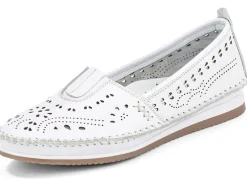 Andrea Conti, sommerliche Damen-Slipper, mit Gummizug