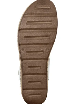 Andrea Conti Stegspangen-Sandale aus Rind-Nappaleder