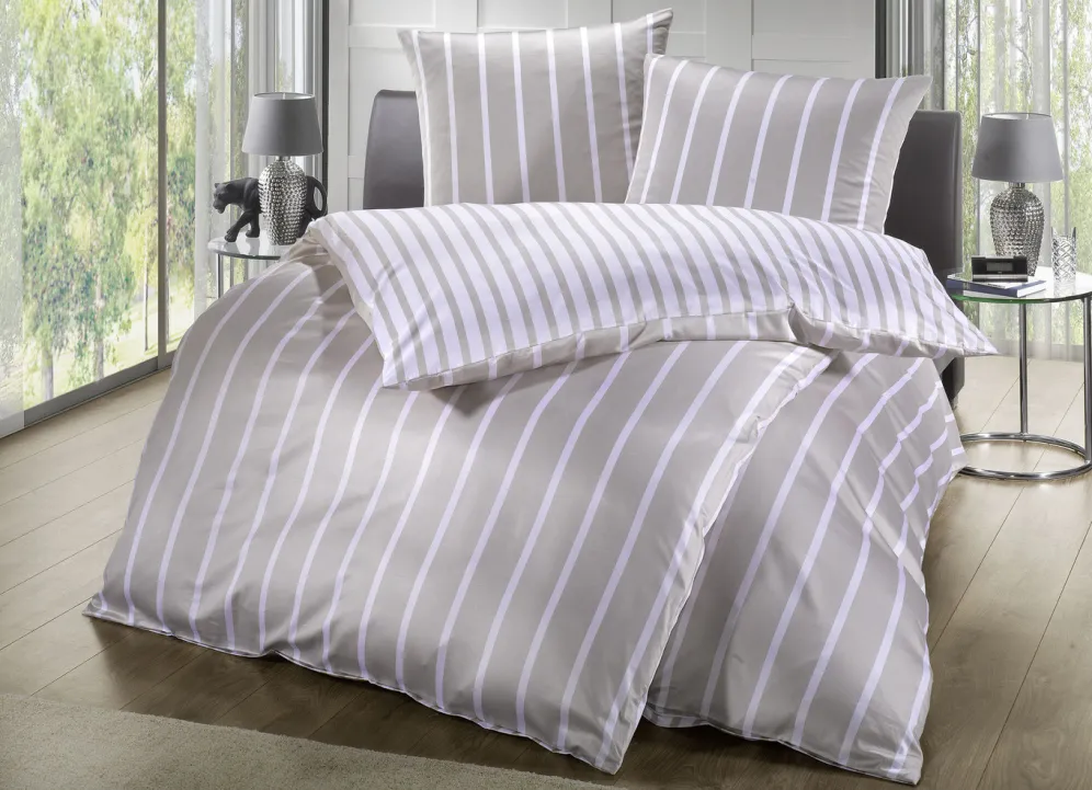 Angenehm weiche Bettwäsche-Garnitur von Janine