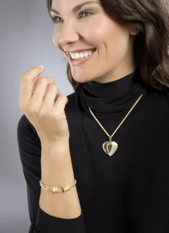 Anhänger Herz-Medaillon