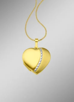 Anhänger Herz-Medaillon