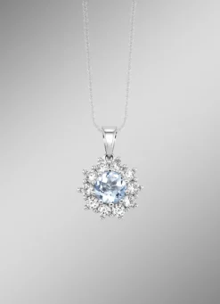 Anhänger im Blumendesign