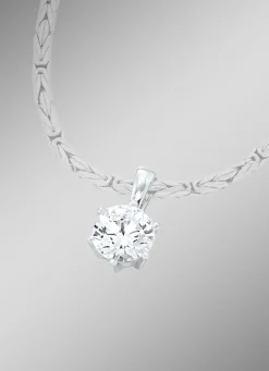 Anhänger in Weißgold