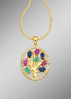 Anhänger Lebensbaum mit Panzerkette