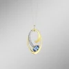 Anhänger mit Blautopas und Zirkonia