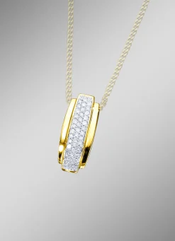 Anhänger mit Diamanten