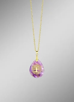 Anhänger mit echt Amethyst