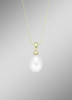 Anhänger mit Süßwasser-Zuchtperle