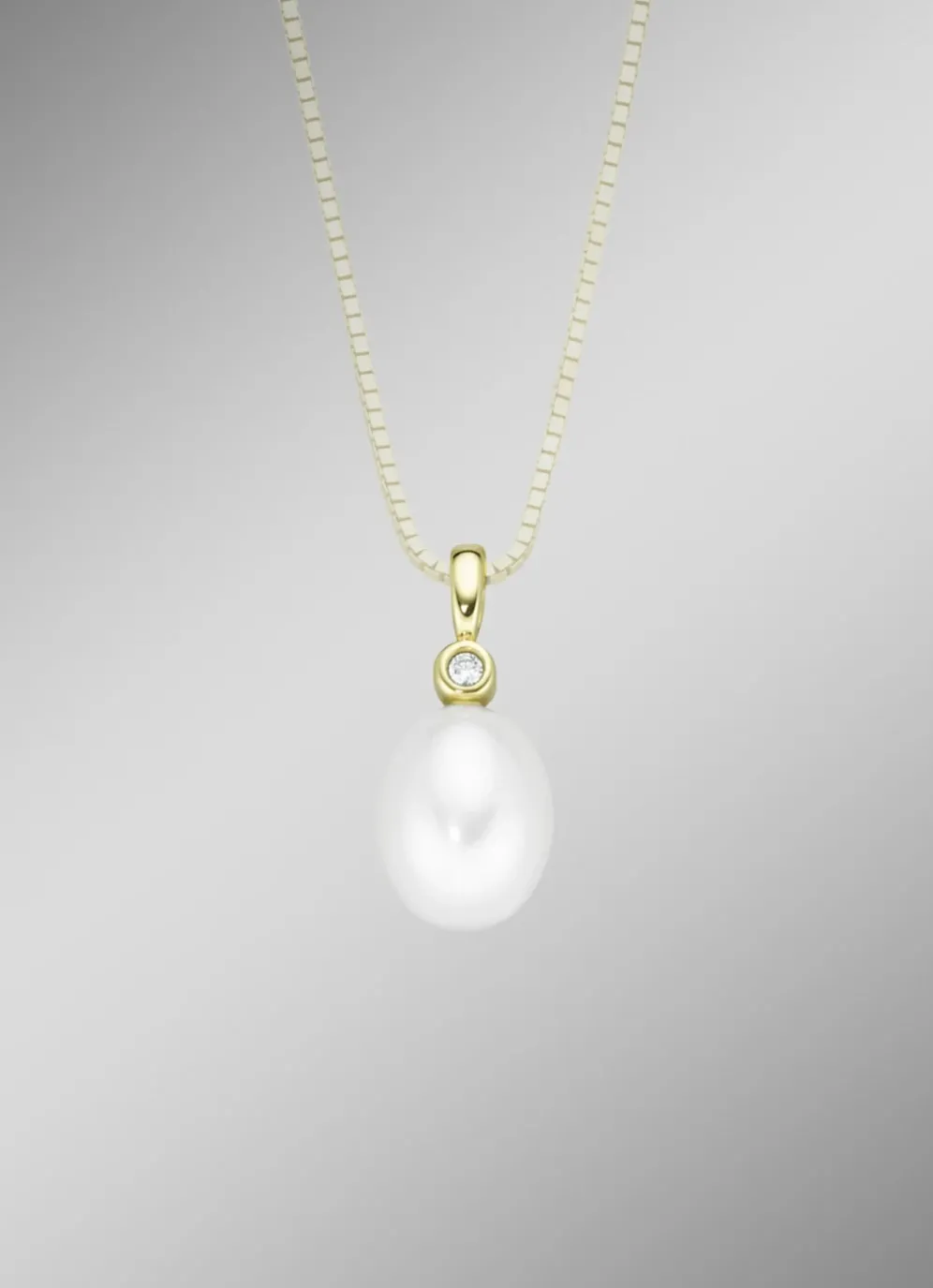 Anhänger mit Süßwasser-Zuchtperle