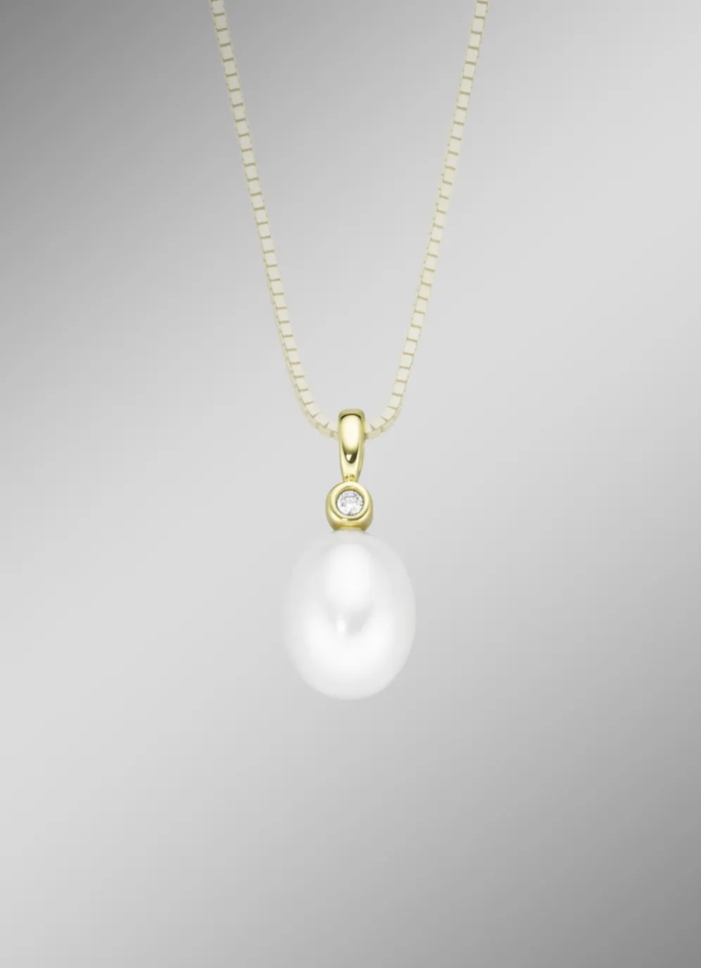 Anhänger mit Süßwasser-Zuchtperle