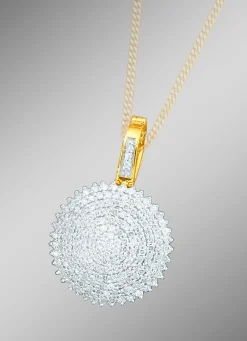 Aparter Anhänger mit 160 Diamanten
