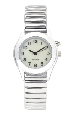 Armbanduhr mit Stretcharmband