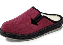 Atmungsaktive Damen-Hauschuhe, mit Gummizug