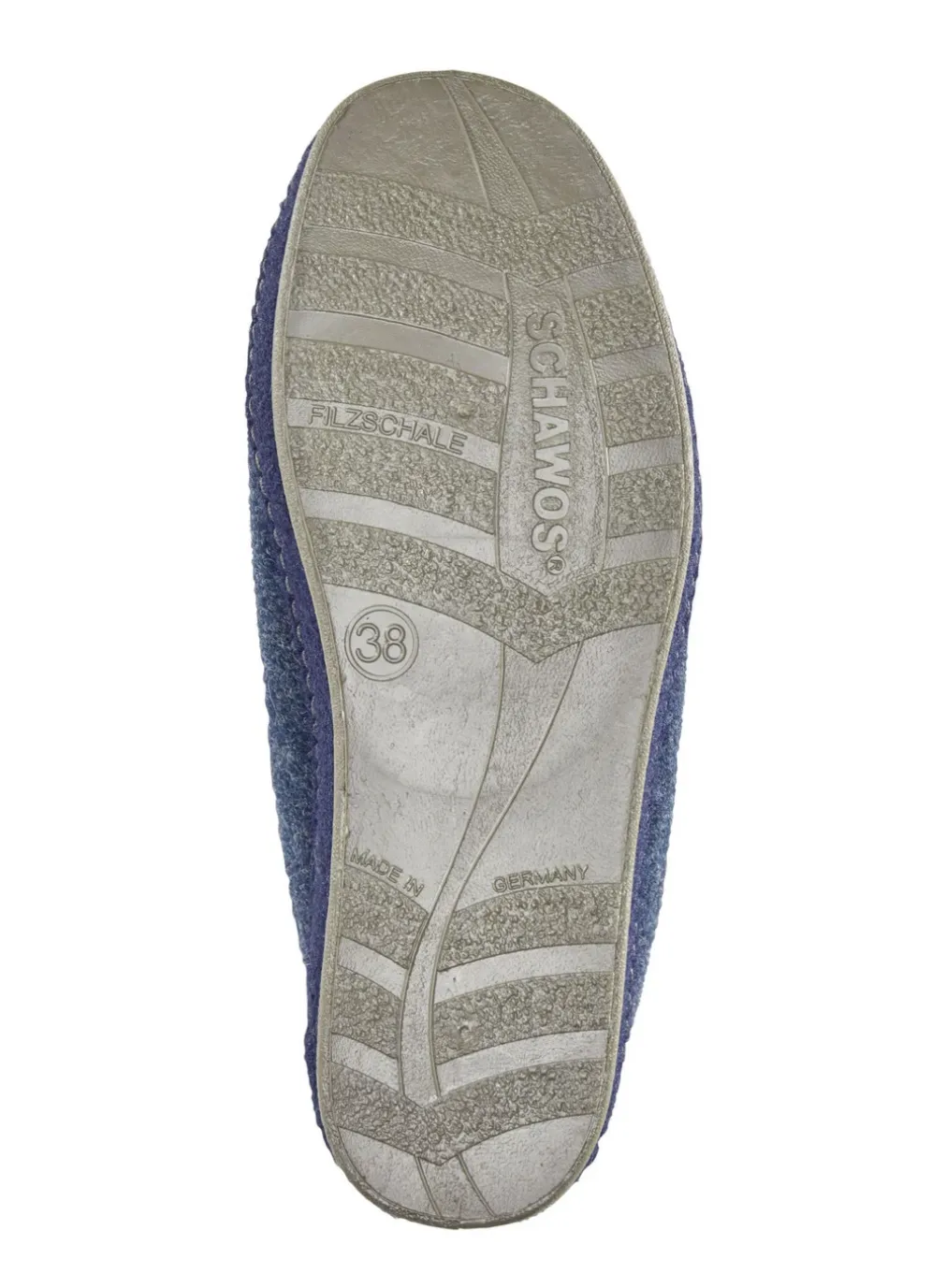 Atmungsaktive Damen-Hausschuhe, mit Klettverschluss