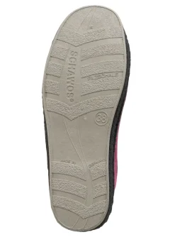 Atmungsaktiver Velours-Hausschuh