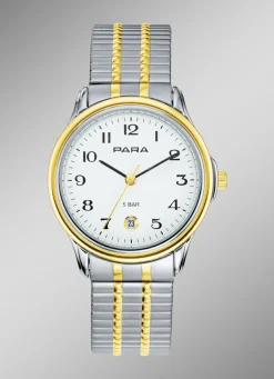 Attraktive Para-Quartz-Herrenuhr