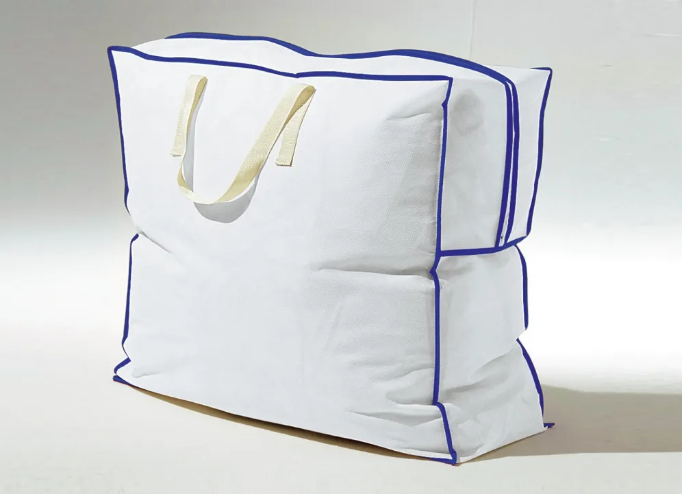 Aufbewahrungstasche, 2er-Set, für Bettdecken und Kissen