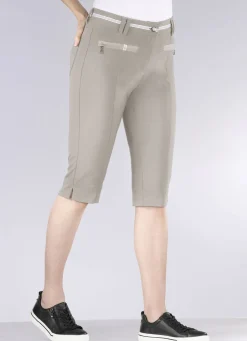 Aufwendig gearbeitete Bermudas