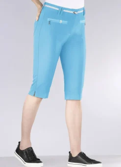 Aufwendig gearbeitete Bermudas