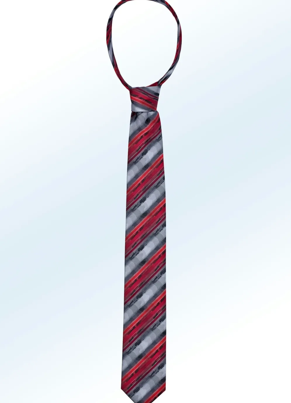 Ausdrucksvoll gestreifte Krawatte