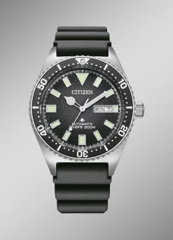 Automatik-Herrenuhr im Stil einer Taucheruhr