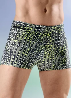 Badehose in höherer Kastenform